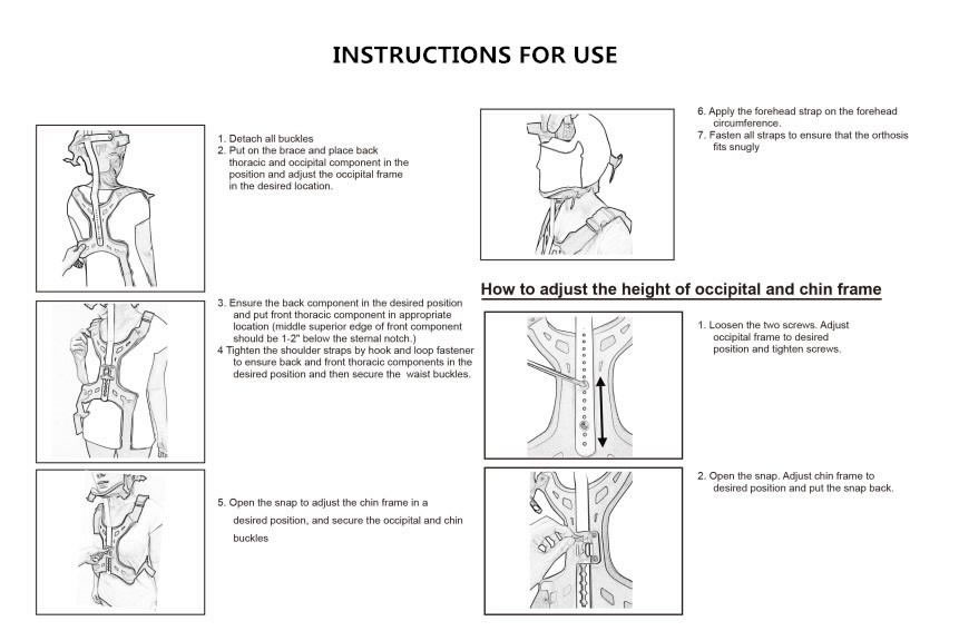 Post OP Cervical Thoracic Orthosis