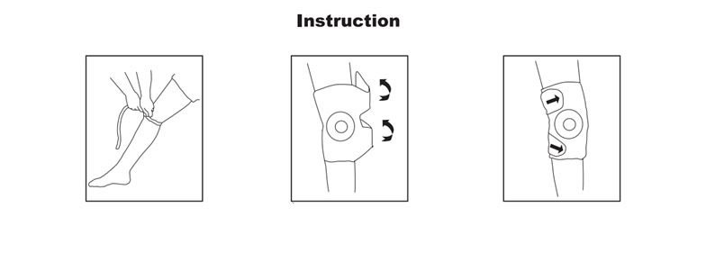 Wrap Around Knee Brace Instructions