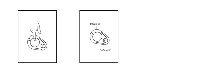 How to adjust aircell pressure for walking boot