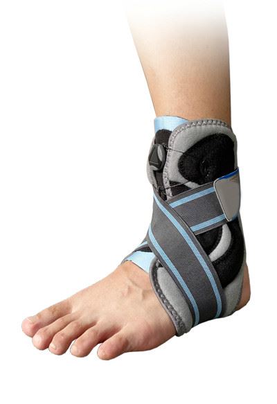 Reel-Adjust Ankle Brace Details