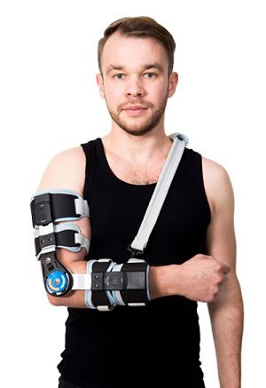 Post Operative Elbow Brace with Sling