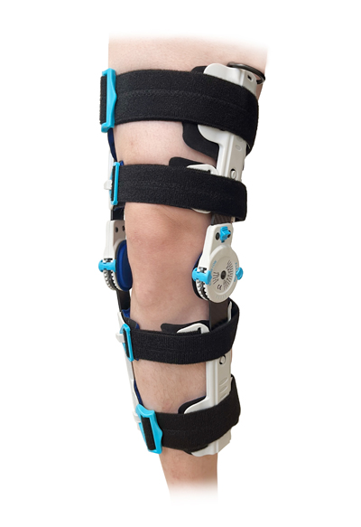 Carbon Fiber Post-OP Knee Brace 