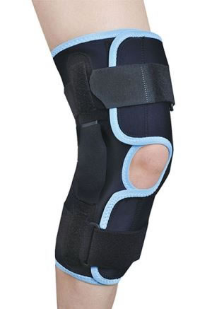 Knee Supports with Metal Sides