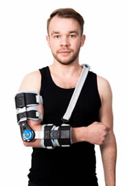 Post Operative ROM Elbow Support