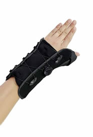 New Reel-Adjust Thumb and Wrist Splint